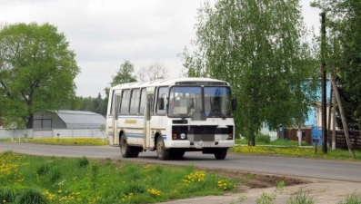 Автобусное сообщение в Краснинском районе Липецкой области приостановлено