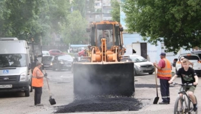 Ямочный ремонт начали с Сырского рудника, ЛТЗ и НЛМК