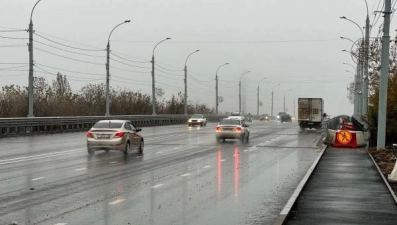 В Липецке после ремонта полноценно открыт для движения Сокольский мост