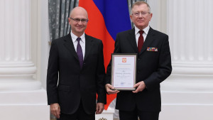 Владимир Мазо получил Благодарность Президента России Владимира Путина