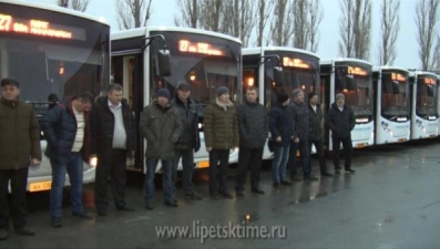 На улицы Липецка выйдут 14 новых автобусов