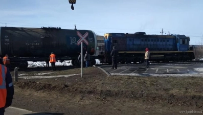 Авария на железнодорожном переезде ликвидирована