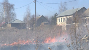 В регионе стало меньше возгораний сухой травы