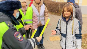 В регионе проверили применение школьниками световозвращателей