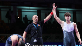 Липчанин Михаил Шкарин стал победителем первенства мира по греко-римской борьбе