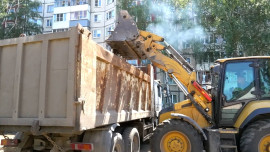 Дорогу в частном секторе на улице Достоевского ремонтируют по наказам избирателей