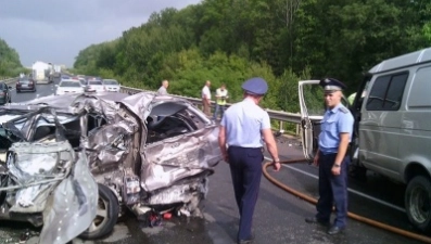 В аварии под Липецком погибли 4 человека