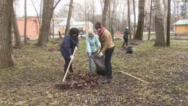 Масштабный субботник прошел в Липецке