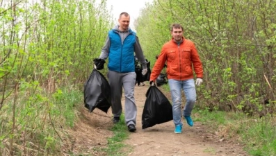 Русло реки Липовки очистят от мусора во время плоггинг-забега