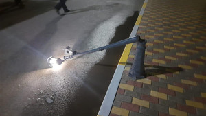 В Липецкой области полиция задержала вандала, сломавшего уличные фонари