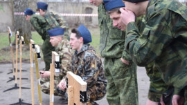 В Липецке соревновалась допризывная молодежь