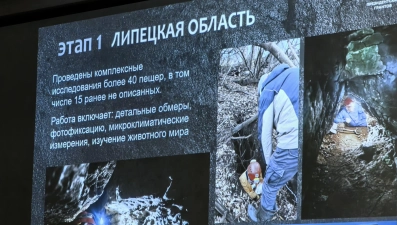 Президентский грант помогает исследовать пещеры в Липецкой области