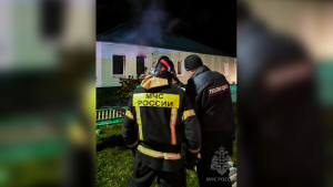 Мужчина погиб в пожаре под Данковом