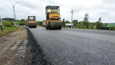 Дорога в Данковском районе будет сдана раньше срока