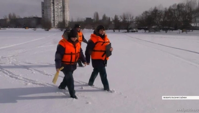 В честь 23 февраля липецкие сотрудницы МЧС вышли на дежурство вместо мужчин