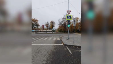 Движение на перекрёстке Ленина и Пролетарской теперь контролирует светофор