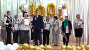 Школа в селе Тербуны Липецкой области отметила 100-летний юбилей