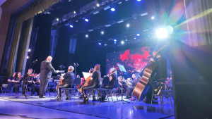 Воронежский оркестр исполнил хиты «Сектора Газа» на липецкой сцене