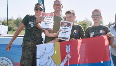 Семья из Липецкой области участвует в «Семейной зарнице»