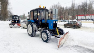 За неделю с городских улиц вывезли порядка восьми тысяч кубометров снега