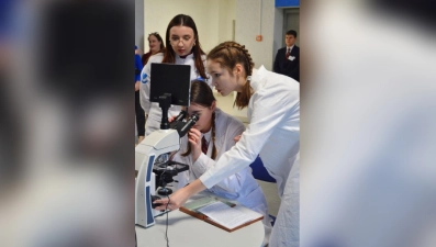 Медицинский класс открыли в лебедянской школе №2