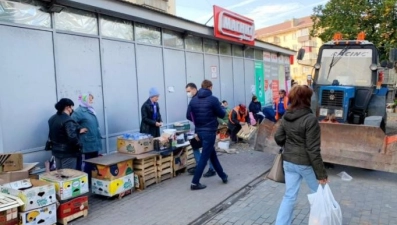 В Левобережье провели рейд по незаконной торговле