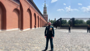 Заместитель губернатора Липецкой области Роман Балашов встретился с президентом России Владимиром Путиным