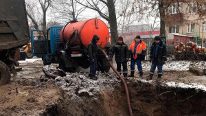 Серьёзная авария на водопроводе оставила половину жителей Данкова без воды