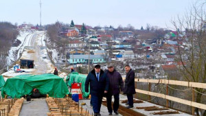 Ремонт Аргамаченского моста в Ельце остановят на неделю