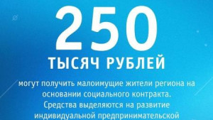 Малоимущие липчане могут рассчитывать на 250 тысяч рублей