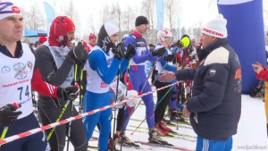 "Лыжня России" прошла на выходных (видео)