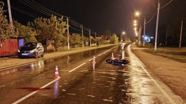 18-летний пешеход и водитель мотоцикла оказались в больнице после ДТП в Липецкой области