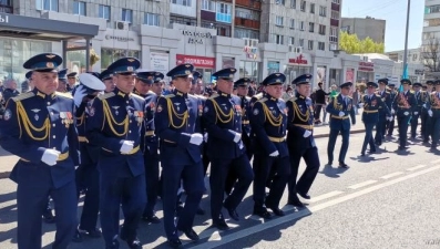 В Липецке проходит репетиция парада Победы