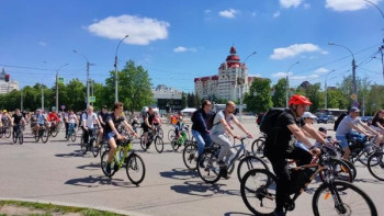 В Липецке в велопараде приняли участие 1,5 тысячи человек