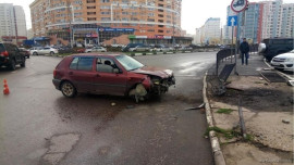 Автоинспекторы задержали водителя, сбежавшего с места ДТП