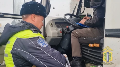 Автоинспекторы выявили 145 нарушений при проверке автобусов в Липецкой области