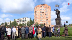 В Липецке появилась площадь Александра Невского