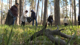 В Липецке сотни горожан взялись за уборку города