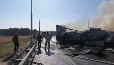 В страшной аварии на М-4 в Липецкой области погиб водитель