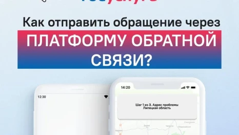 Жители Липецкой области могут обратиться в органы власти через ПОС