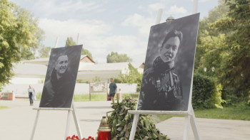 В Липецке почтили память погибших в Курской области волонтёров «Народного фронта»