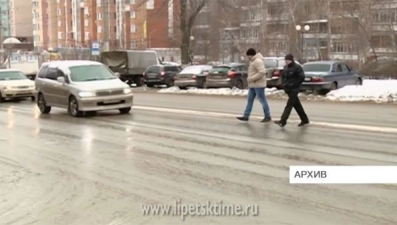 За пешеходными переходами в Липецке будут усиленно следить 2 дня