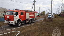 Пожар в селе Липецкой области унёс жизнь мужчины