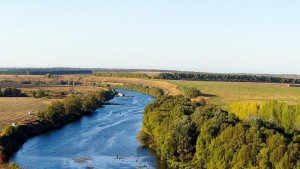 Реку Быстрая Сосна расчищают в рамках нацпроекта