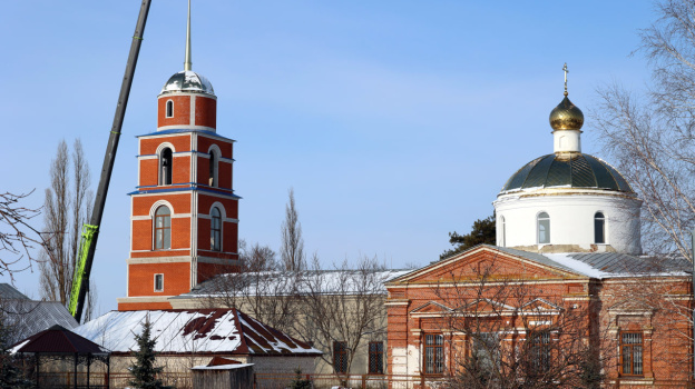 В храме села Ратчино восстановили колокольню