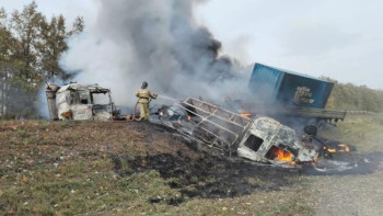 На елецкой трассе после серьезной аварии вечером 12 октября восстановили движение