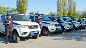 В Липецкой области полицейские провели акцию «Бессмертный автополк»