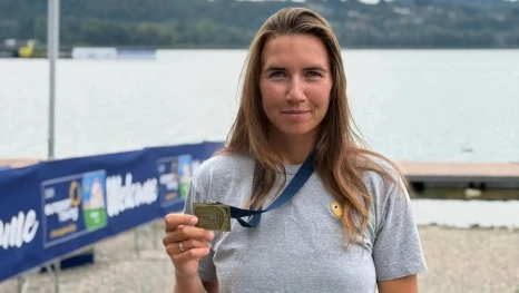 Липецкая гребчиха Екатерина Жевлаченко завоевала бронзу чемпионата Европы