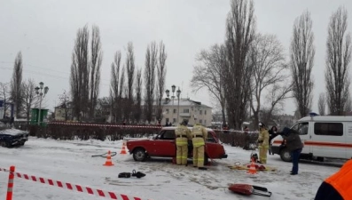 Спасательная операция прошла в Добринском районе (видео)