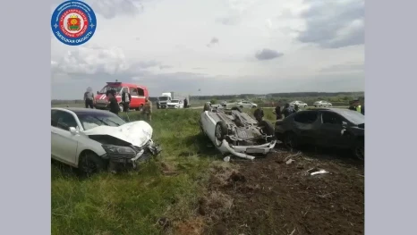 Три человека пострадало в ДТП с тремя автомобилями на автодороге Хлевное-Тербуны в Липецкой области